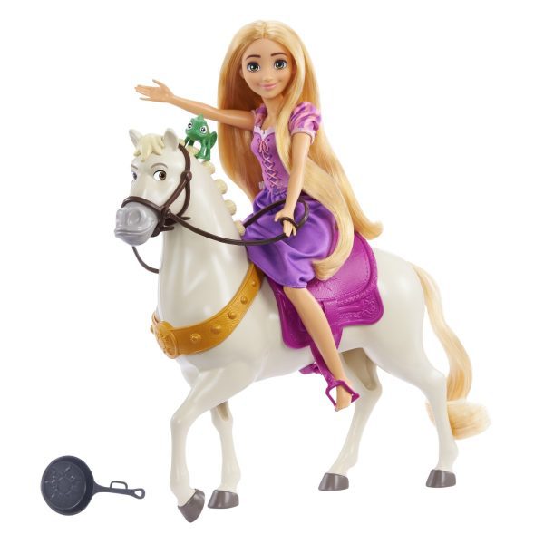 DISNEY PRINCESS SET PAPUSA RAPUNZEL SI CALUL MAXIMUS - imagine 3